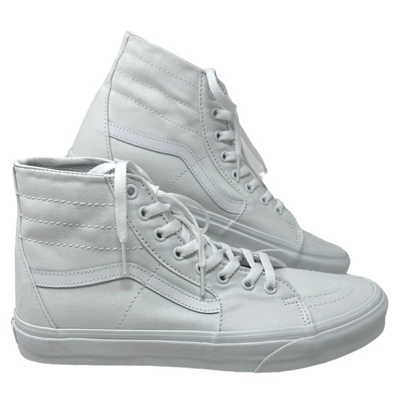 VANS Skate Sk8-Hi Shoes Casual Women's Size Sneakers SB White Canvas VN0A4U16L5R - Picture 1 of 10